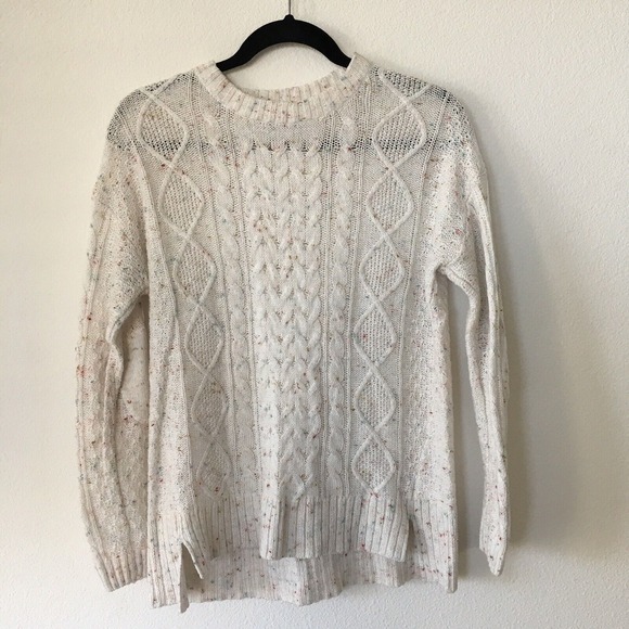 Urban Outfitters Sweaters - BDG Urban Outfitters Pullover Crew Neck Knit Sweater White Fisherman Core XS EUC
